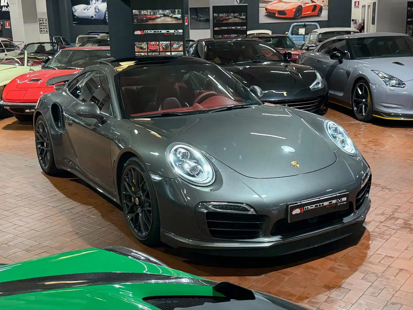 Porsche 991 Turbo S Porsche Exclusive Manufaktur-Full Gris - 1