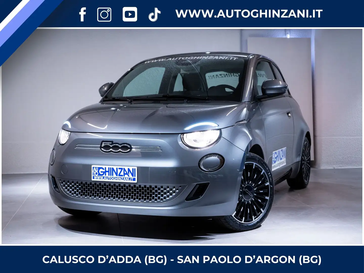 Fiat 500e 500e Berlina 42 kWh Icon Grigio - 1