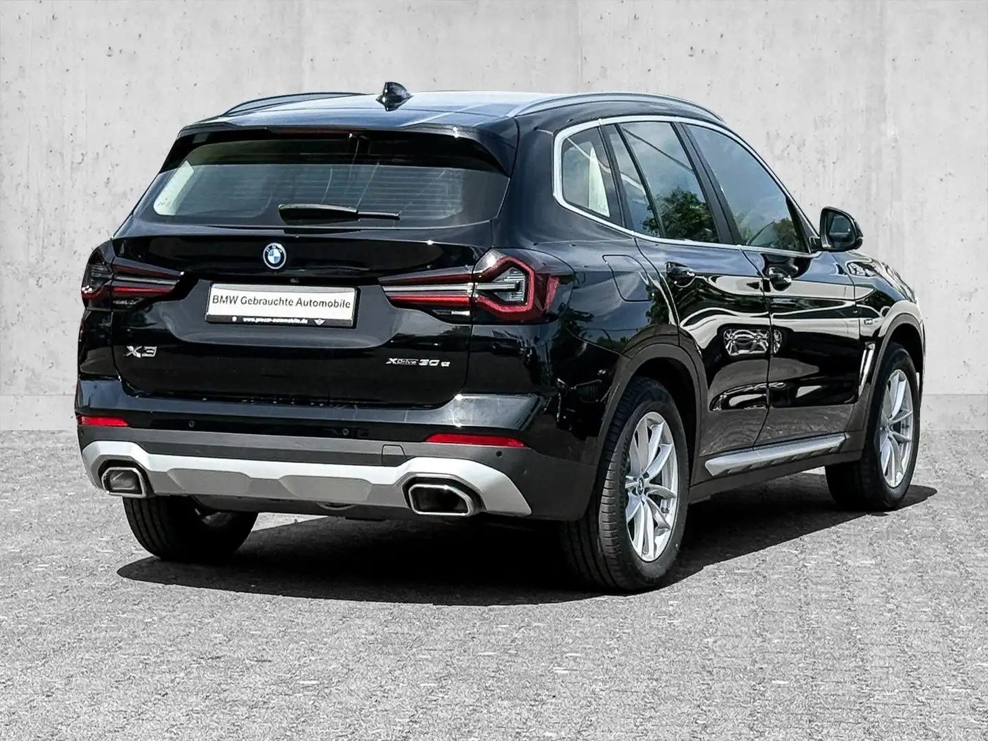 BMW X3 xDrive30e HUD+AHK+KAMERA+NAVI+LASER+HIFI Noir - 2