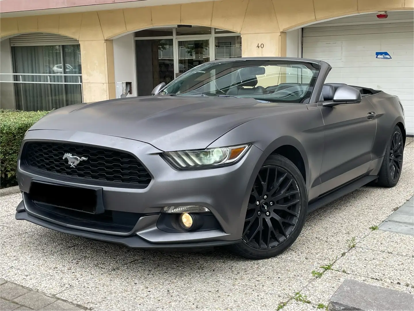 Ford Mustang Mustang Convertible 2.3 EcoBoost / EXPORT Niebieski - 1