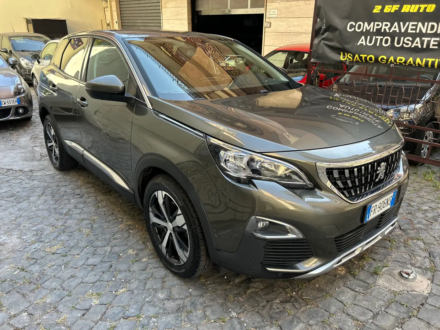 Peugeot 3008 3008 II 2016 1.2 puretech t Allure s Gris - 2