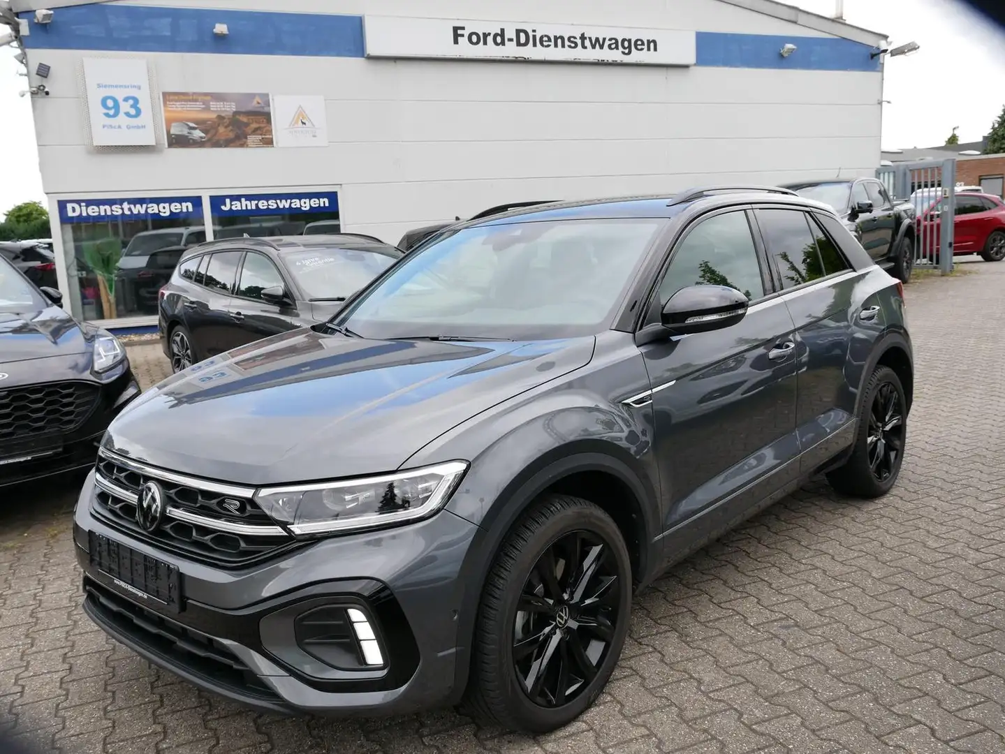 Volkswagen T-Roc R-Line 4Motion IQ.DRIVE-Paket Standh. DCC Grijs - 1