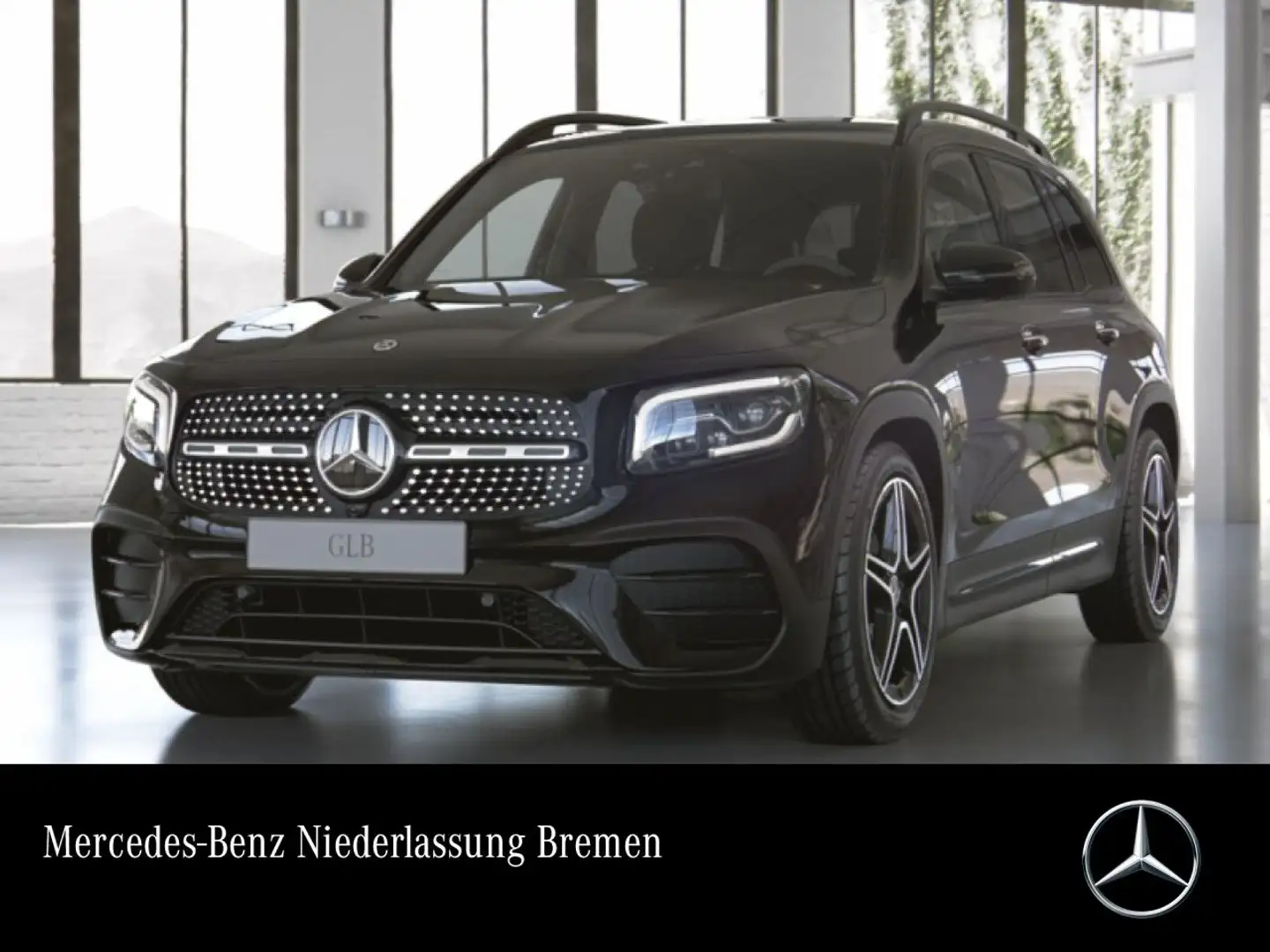 Mercedes-Benz GLB 250 4M AMG+NIGHT+PANO+MULTIBEAM+KAMERA+19"+8G Noir - 1