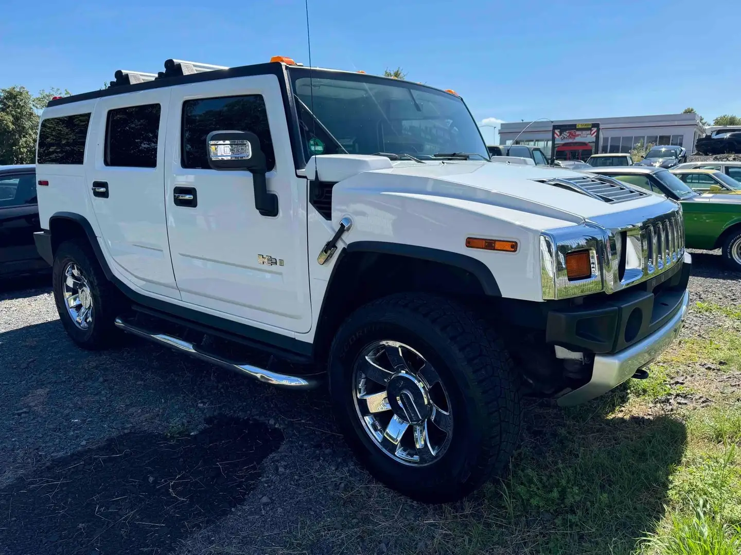 HUMMER H2 6.2 Luxury MFL RFK AHK  LEDER AWD Weiß - 1