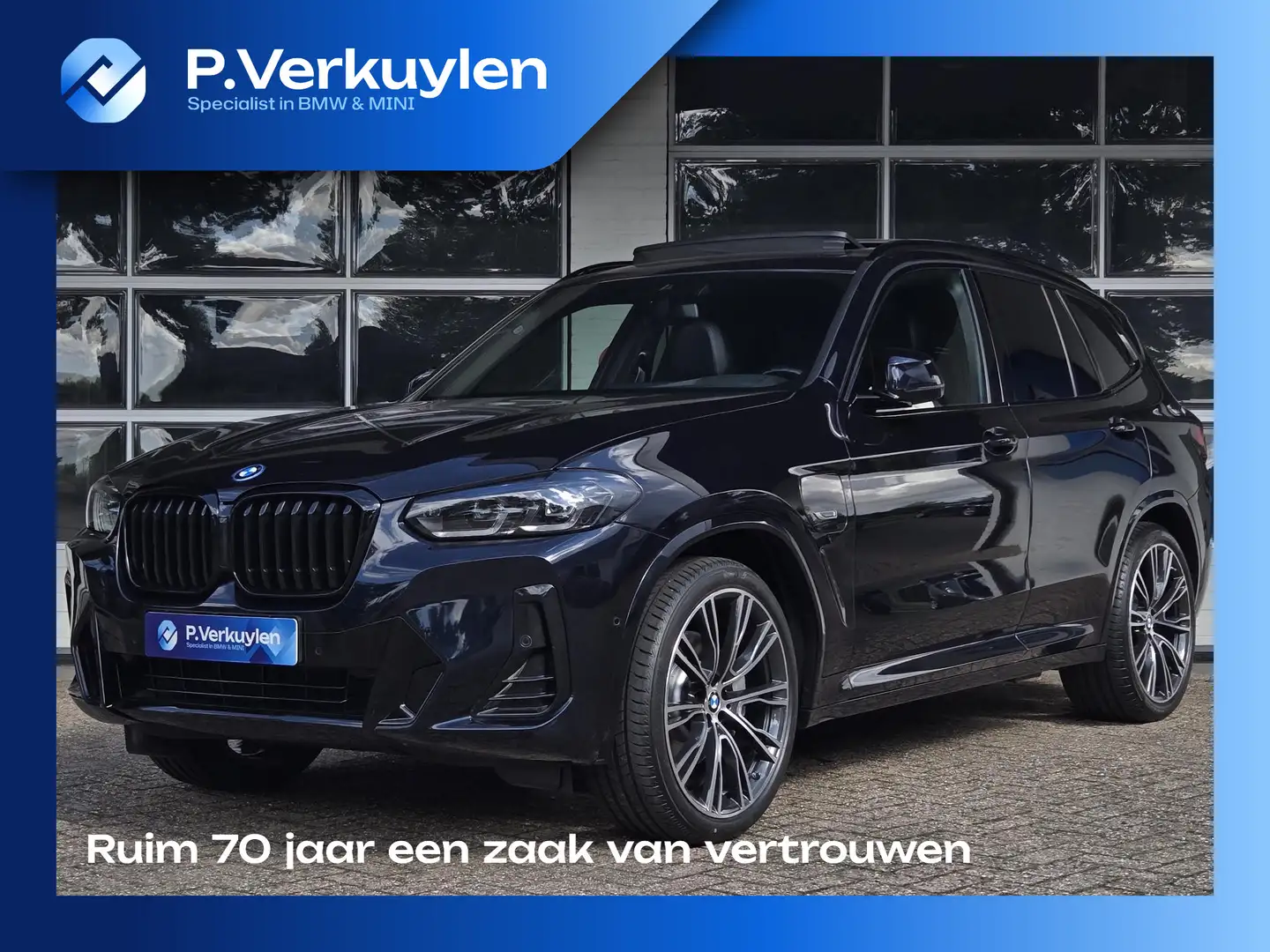 BMW X3 xDrive30e M SPORT LCI | MEMORY STOELEN | PANORAMA Zwart - 1