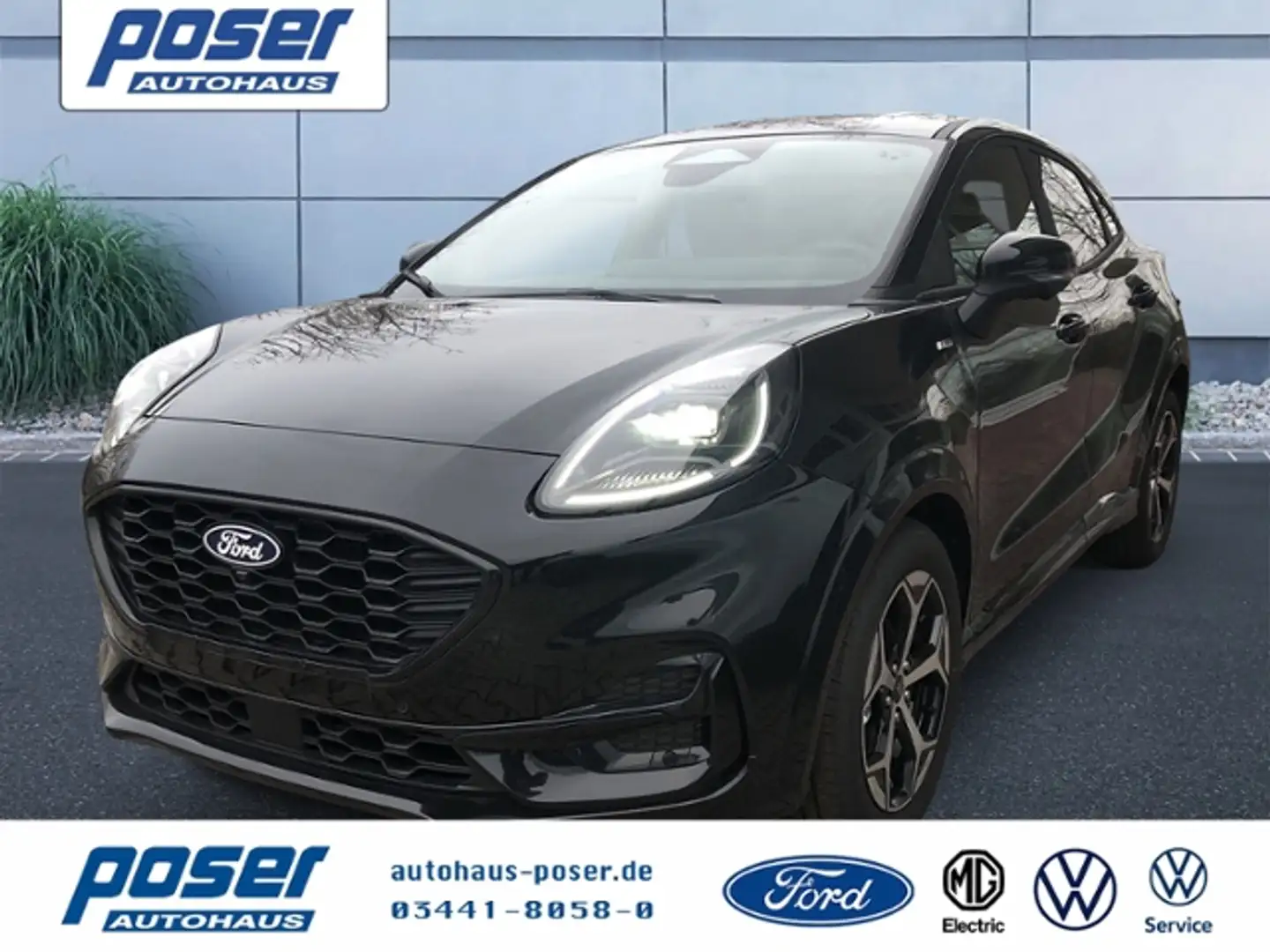 Ford Puma ST-Line KLIMA LED NAVI ALU Zwart - 1