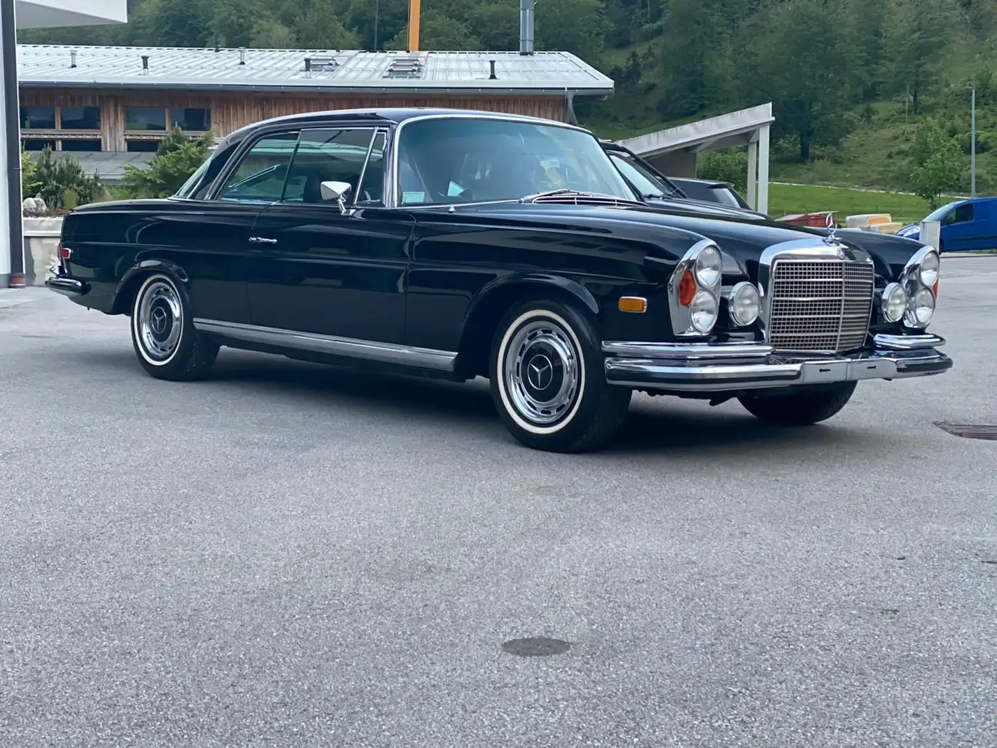 Mercedes-Benz 280 Coupe SE 3.5 Schiebedach Fekete - 2