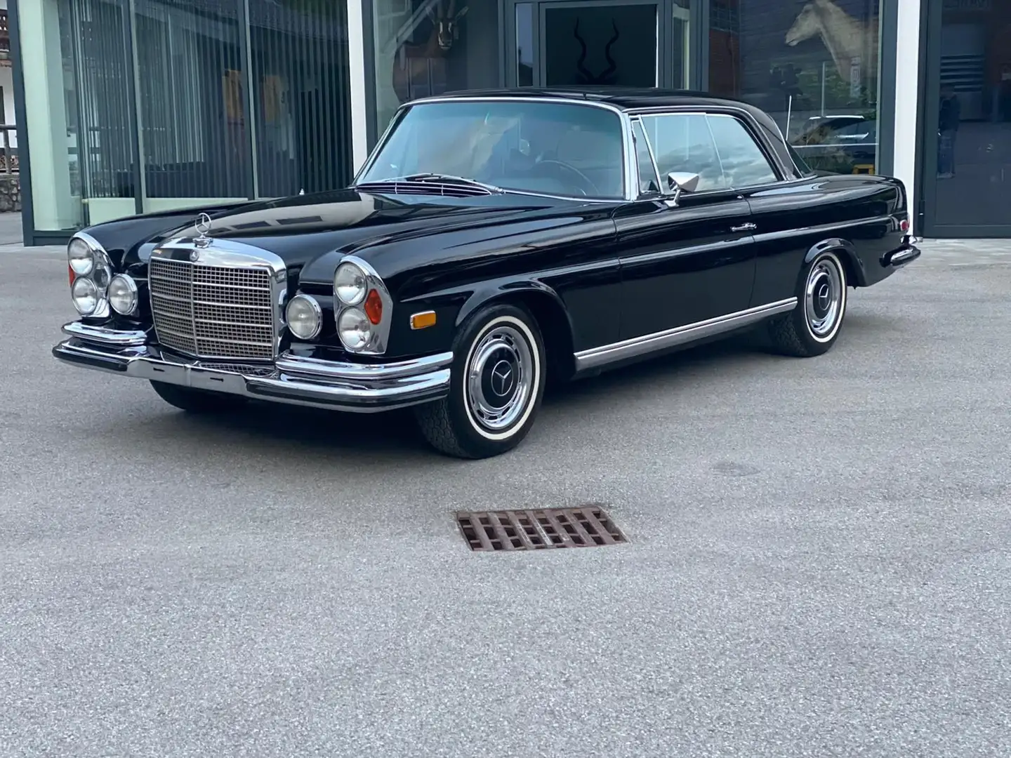Mercedes-Benz 280 Coupe SE 3.5 Schiebedach Fekete - 1