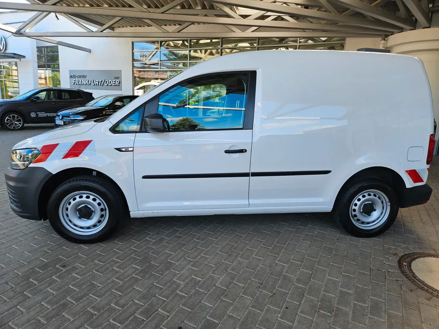 Volkswagen Caddy 1.4 TGI Kasten (EURO 6d-TEMP) Klima Blanc - 2