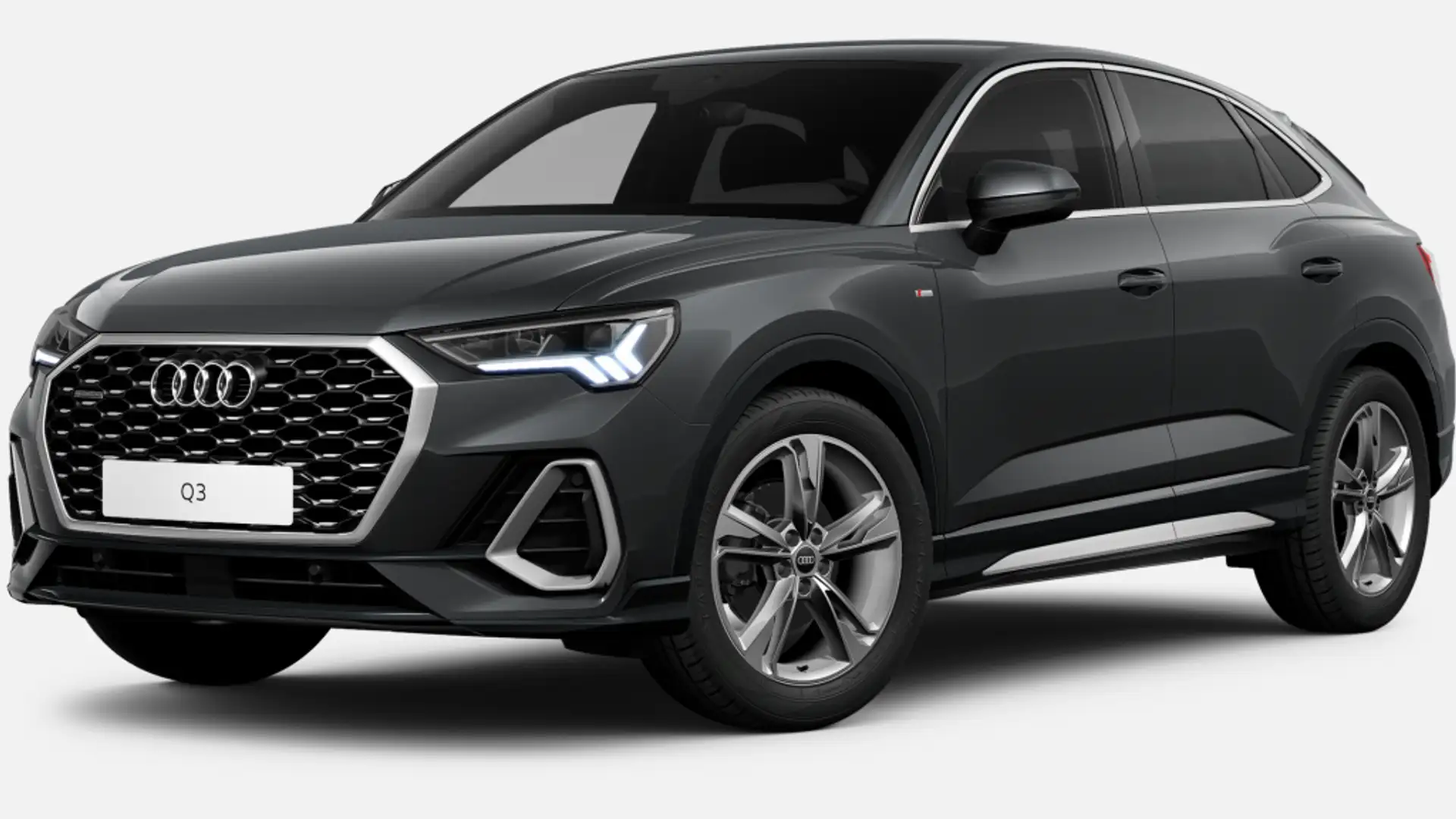 Audi Q3 Sportback 35 TDI S line quattro S tronic Šedá - 1