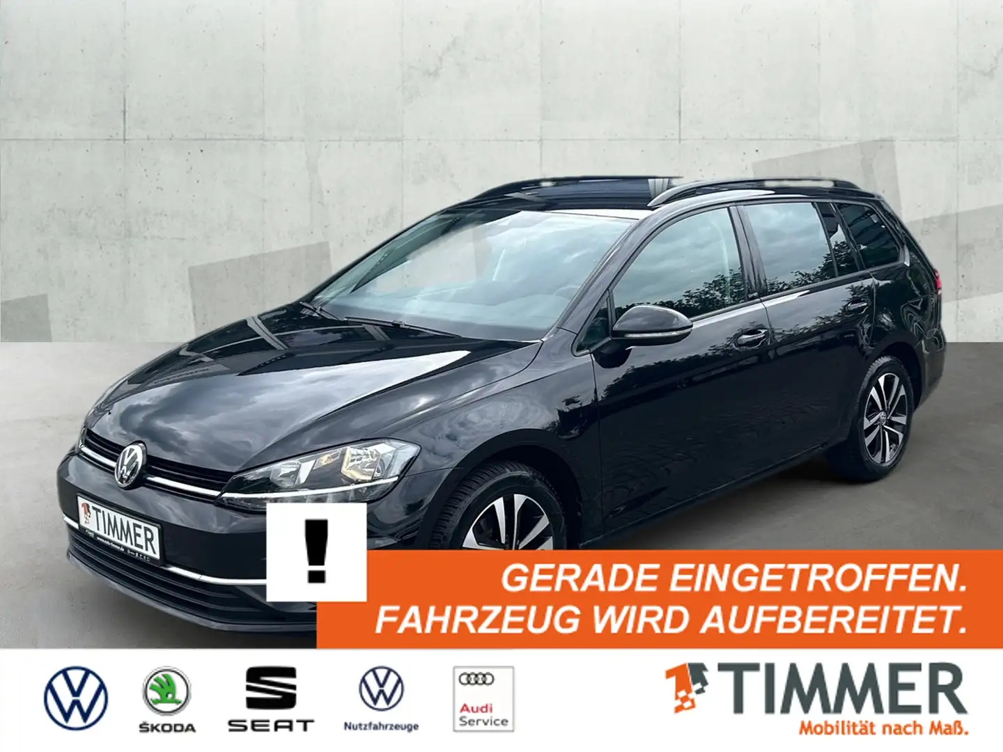 Volkswagen Golf Variant VII Variant 2.0 TDI DSG UNITED *AHK *ACC *AID *AP Schwarz - 1