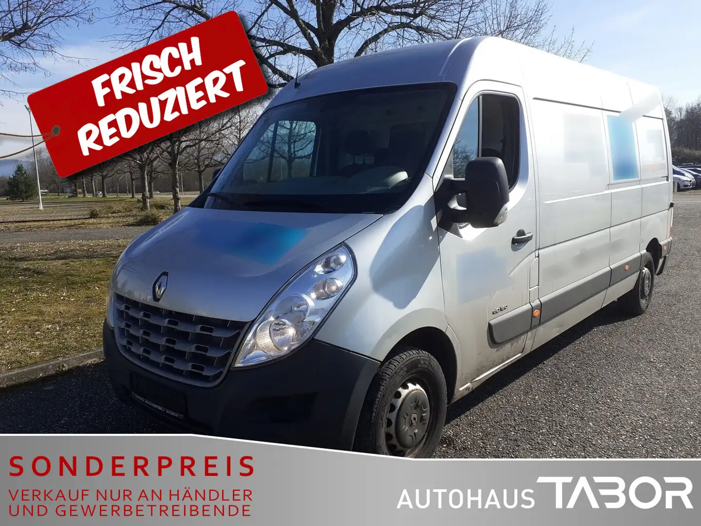 Renault Master L3H2 3,5t dCi 150 Kasten AHK Klima Grau - 1