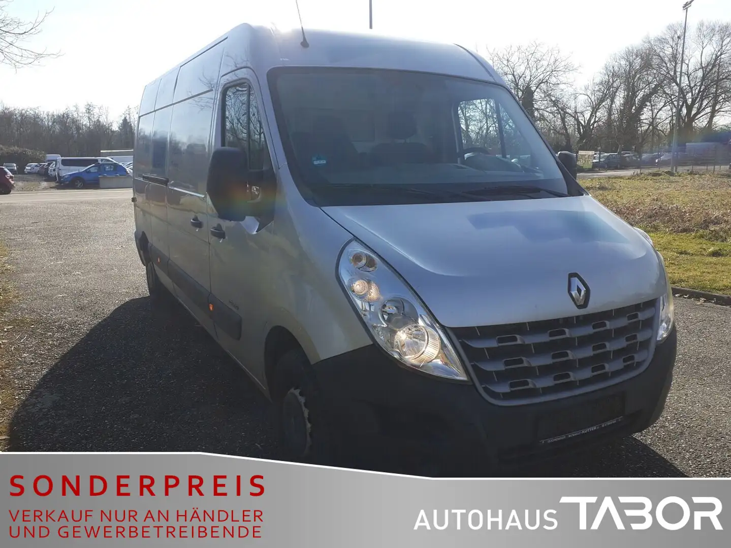 Renault Master L3H2 3,5t dCi 150 Kasten AHK Klima Grau - 2