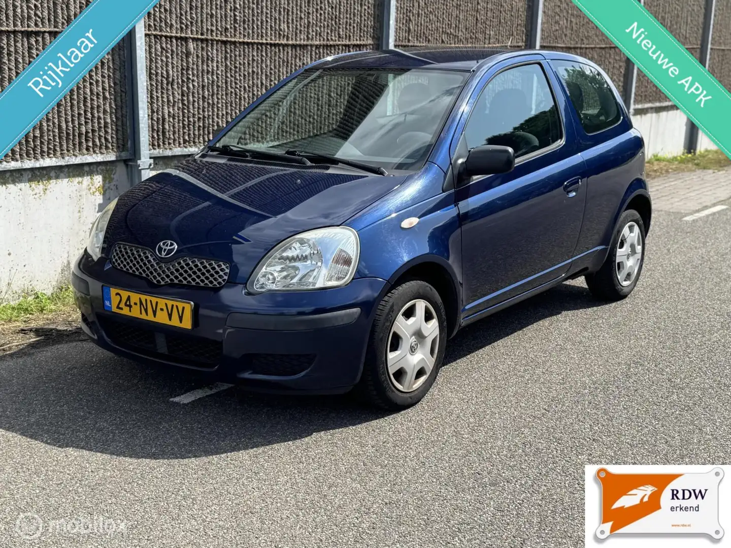 Toyota Yaris 1.0 VVT-i NAP/NWE APK/ELEKTRISCH PAKKET Blauw - 1