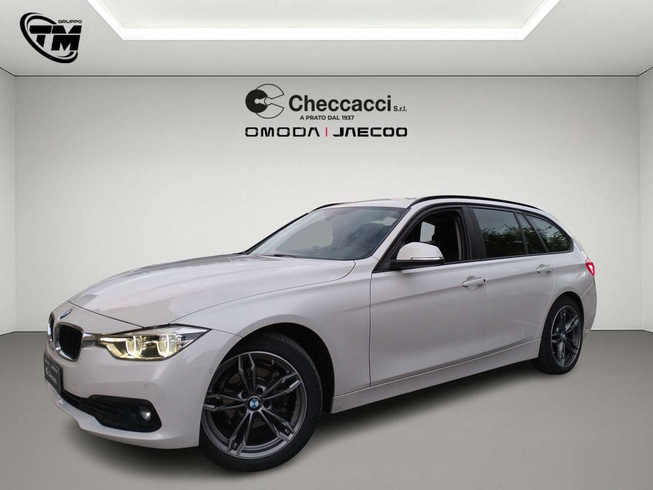 BMW 318 d Serie 3 F31 2018 Touring auto GANCIO TRAINO