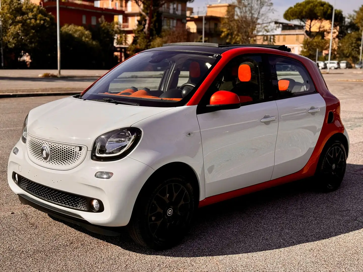 smart forFour CABRIO 90CV-NESSUN OBBLIGO DI FINANZIAMENTO- Bianco - 1