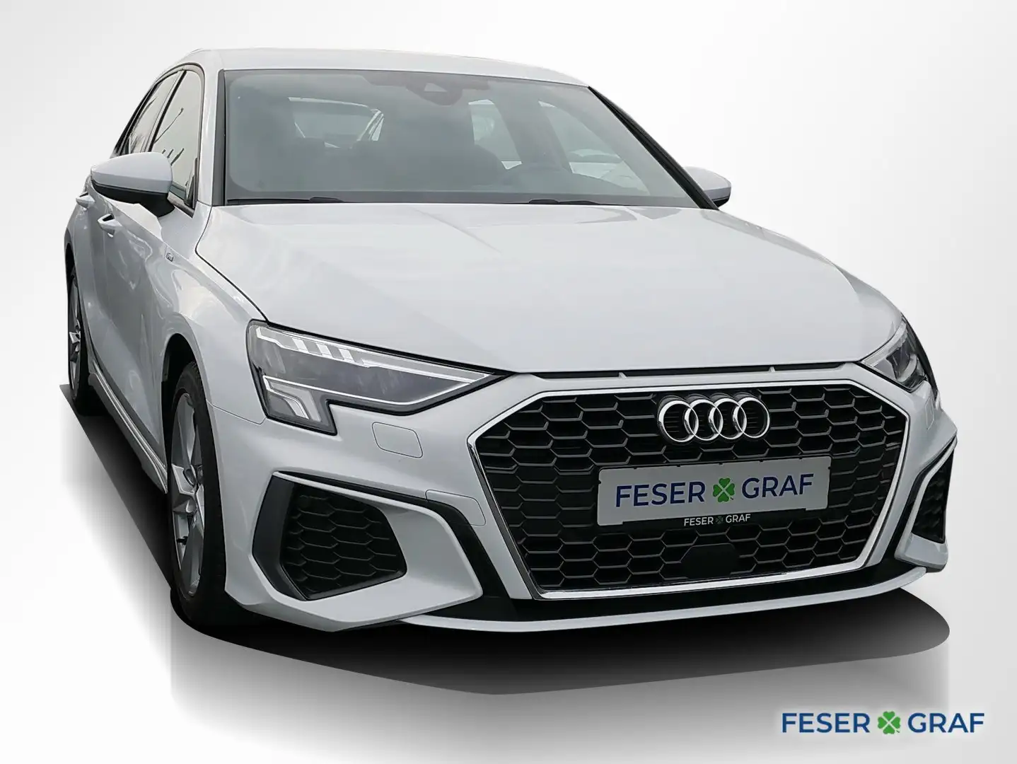 Audi A3 35 TFSI 2x S line LED Navi Rüka Weiß - 2