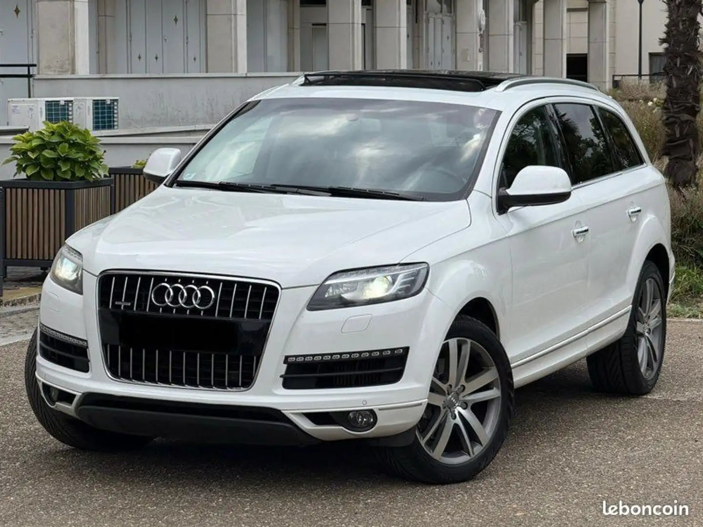 Audi Q7 3,0tdi 245cv 7 PLACE toit Panoramique 10990Euro Blanc - 1
