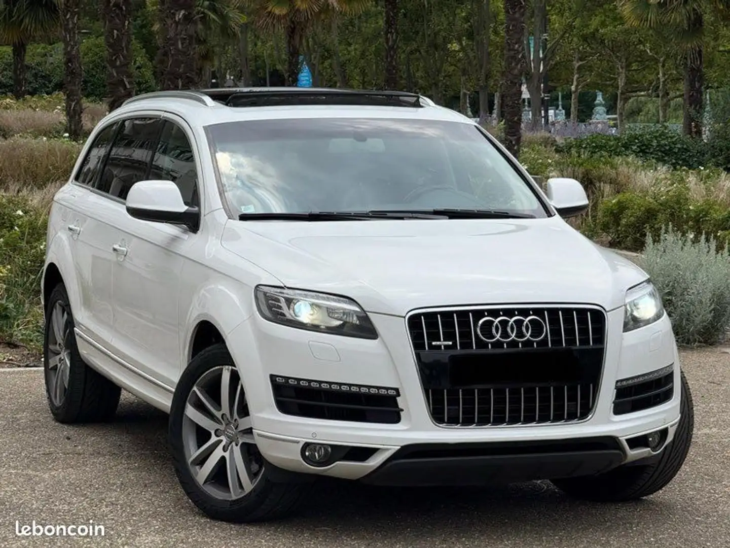 Audi Q7 3,0tdi 245cv 7 PLACE toit Panoramique 10990Euro Blanc - 2