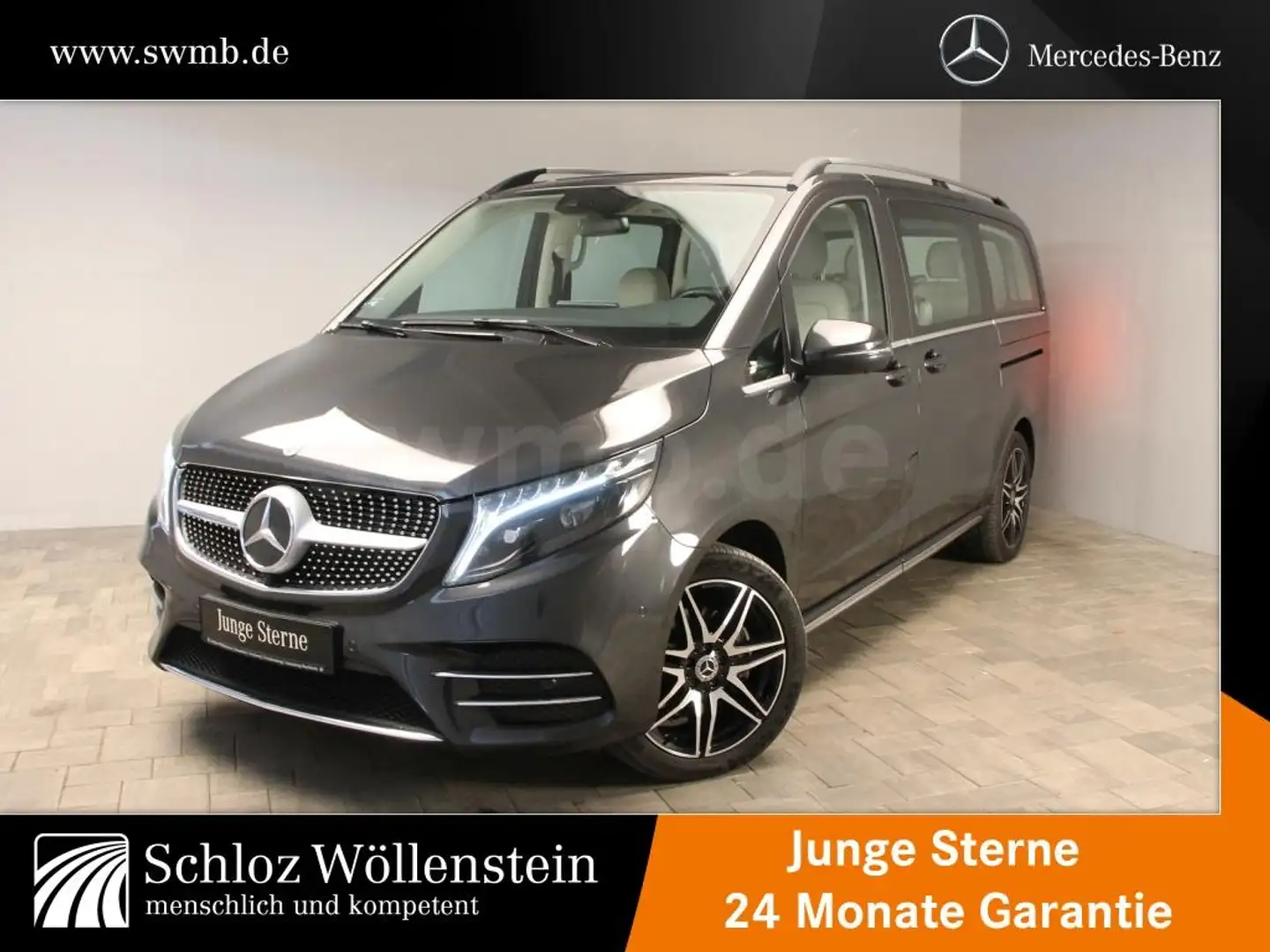 Mercedes-Benz V 300 d 4M lang AMG/Avantgarde/ILS/DISTRONIC/360 Grau - 1