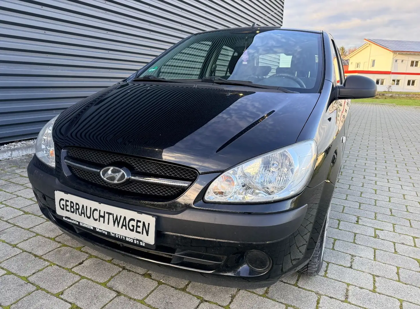 Hyundai Getz 1.1 Ltr.-12V Basis /Euro4/TÜV:04/2027 Schwarz - 1