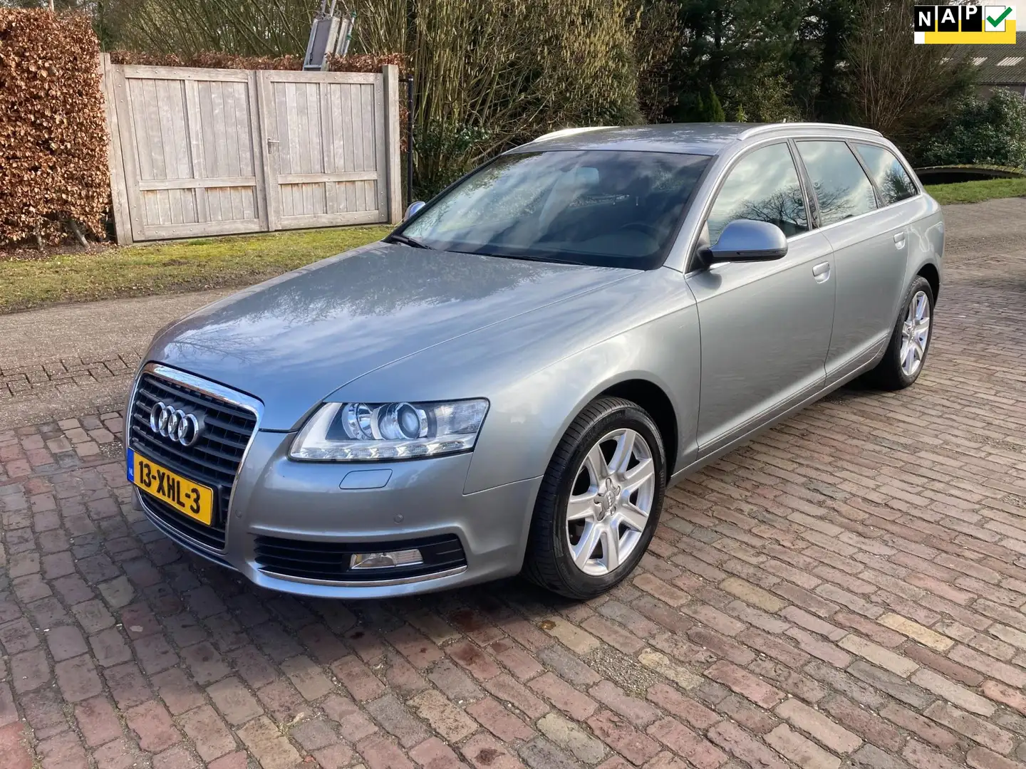 Audi A6 Avant 2.0 TFSI Pro Line automaat, afn trekhaak, NA Grijs - 1