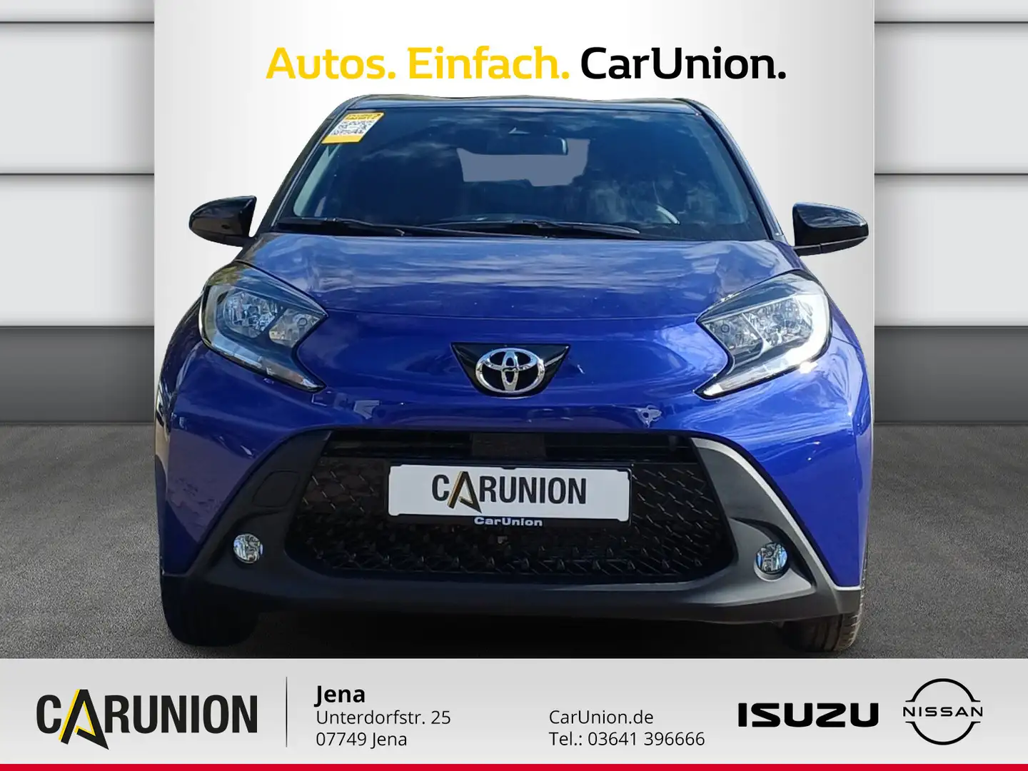 Toyota Aygo X 1.0 Teamplayer*Kamera*Sitzhzgn*Alu* Schwarz - 2