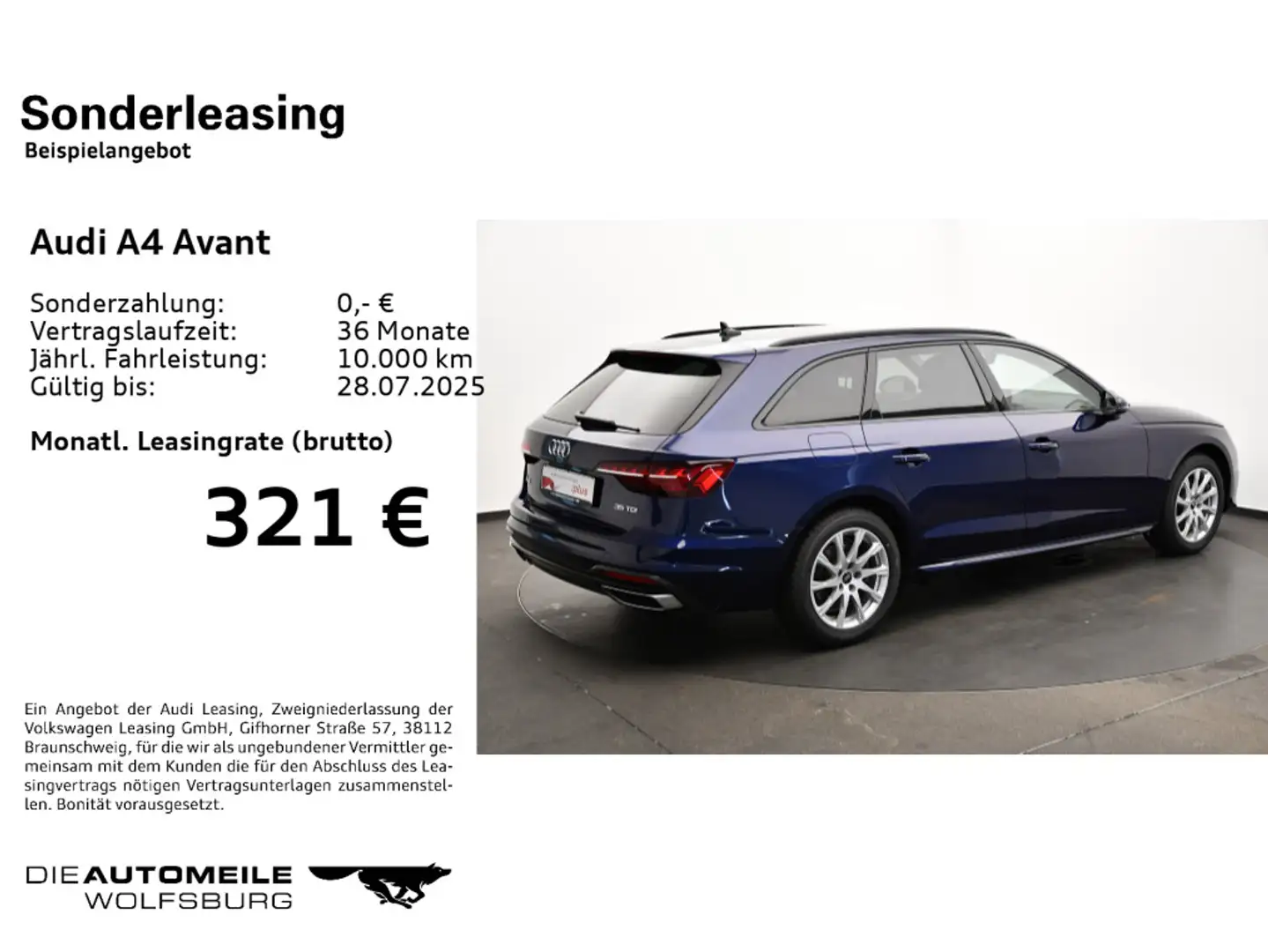 Audi A4 35 TDI S tronic advanced LED/AHK Blau - 2