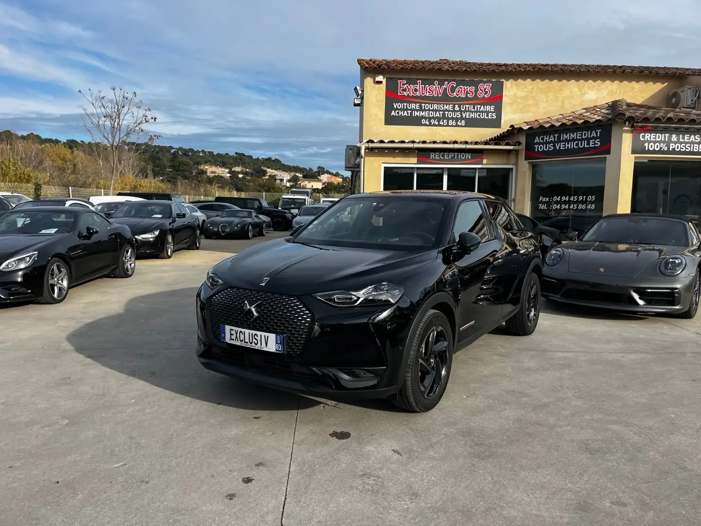 DS Automobiles DS 3 Crossback 155CH LA PREMIERE AUTOMATIQUE 126G Noir - 1