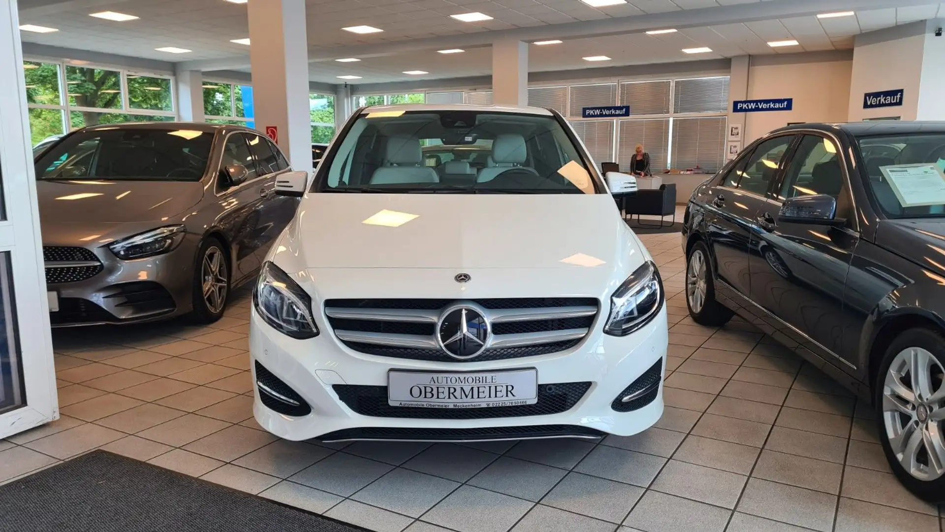 Mercedes-Benz B 200 Prog. 7G-DCT Distr. LED IHC SHZ PTS Comand Alb - 2