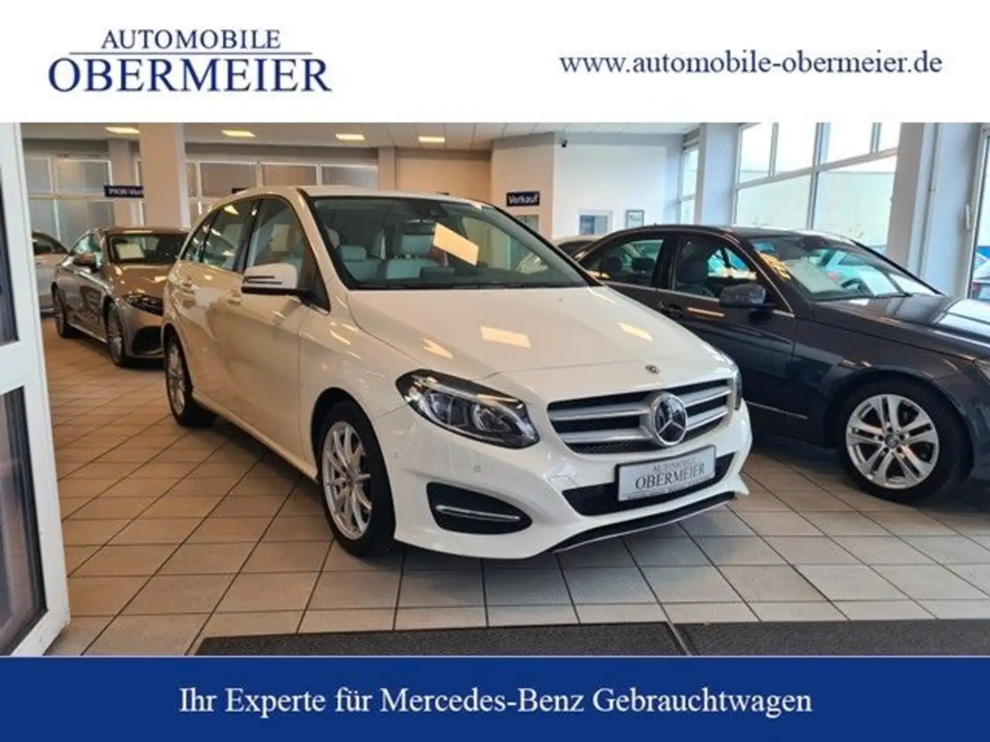 Mercedes-Benz B 200 Prog. 7G-DCT Distr. LED IHC SHZ PTS Comand Alb - 1