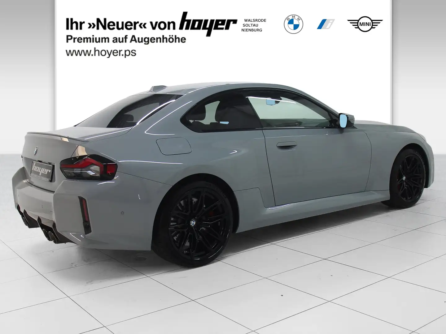 BMW M2 Coupé HK HiFi DAB LED RFK Komfortzg. Shz Gris - 2