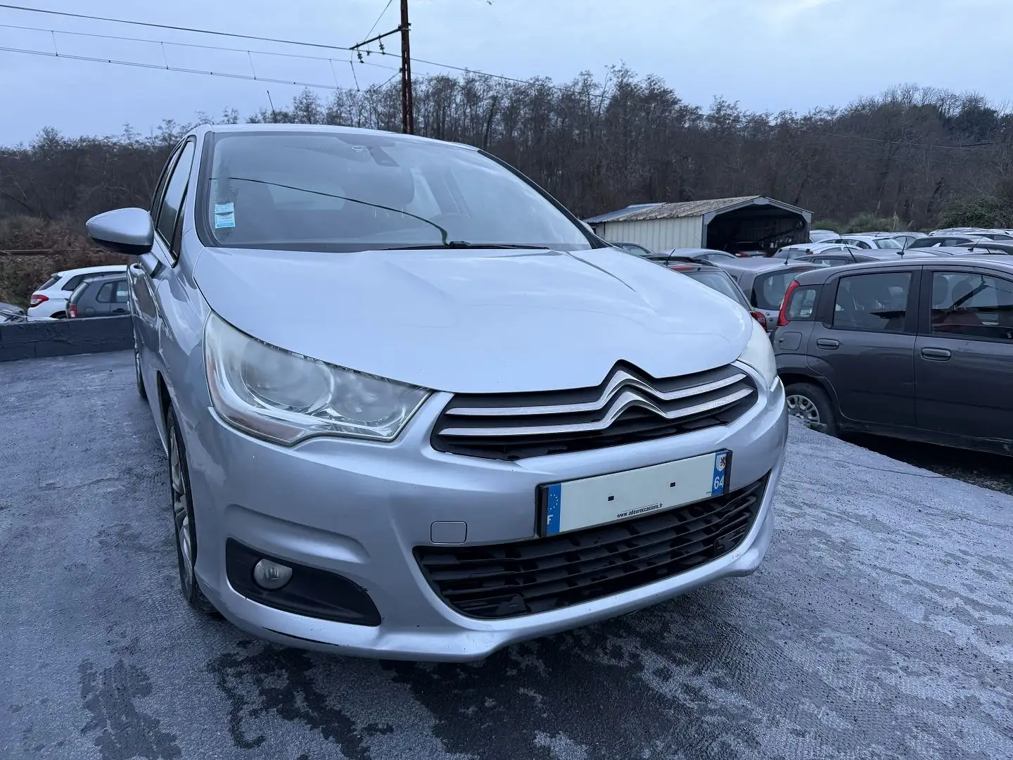Citroen C4 HDI 90 FAP CLUB ENTREPRISE Gris - 1