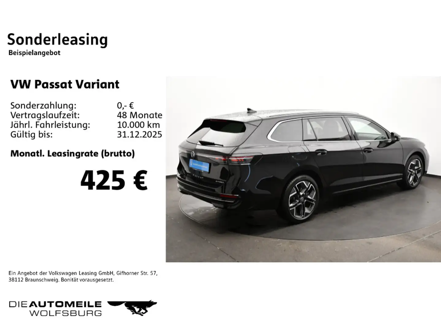 Volkswagen Passat Variant 1.5 eTSI Hybrid DSG Elegance neue Schwarz - 2