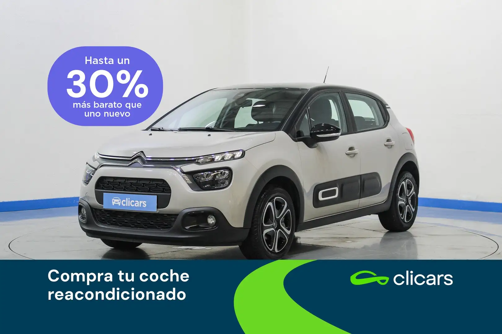 Citroen C3 1.2 PureTech S&S Feel Pack 110 Argent - 1