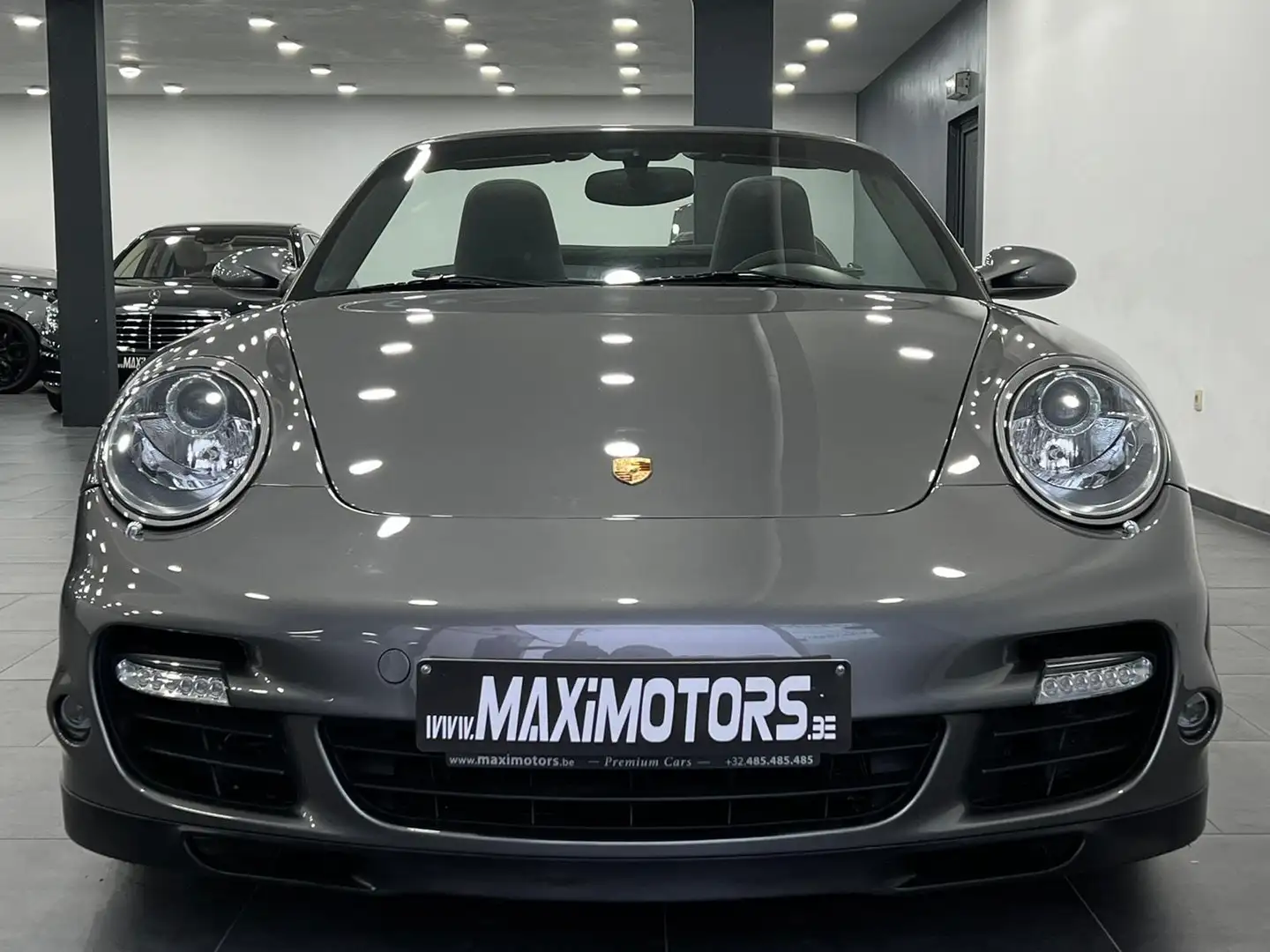 Porsche 911 997 Turbo Cabrio 1Hand Top condition Carpass Gris - 2