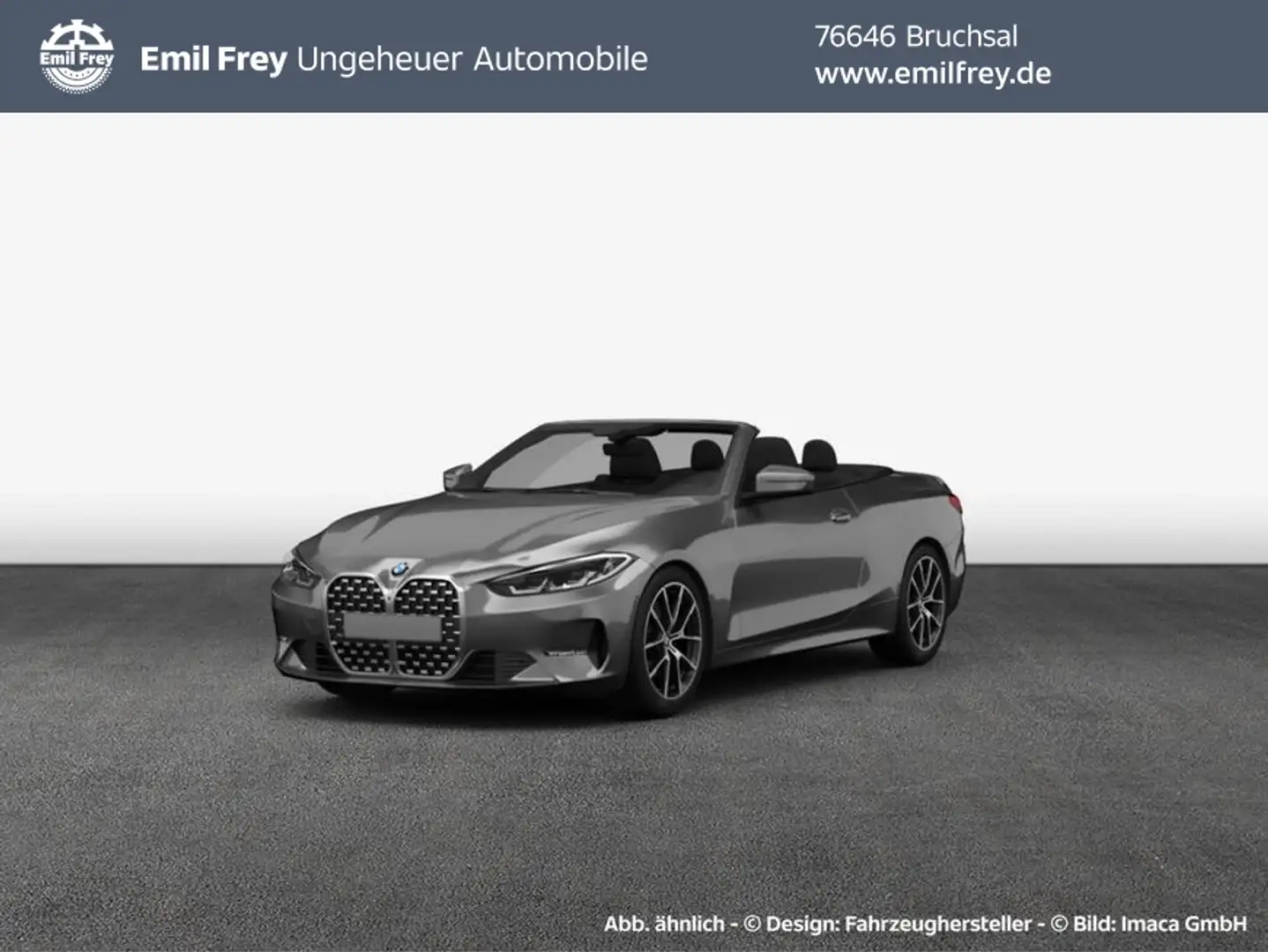 BMW 430 i xDrive Cabrio M Sportpaket HK HiFi DAB LED Grau - 1