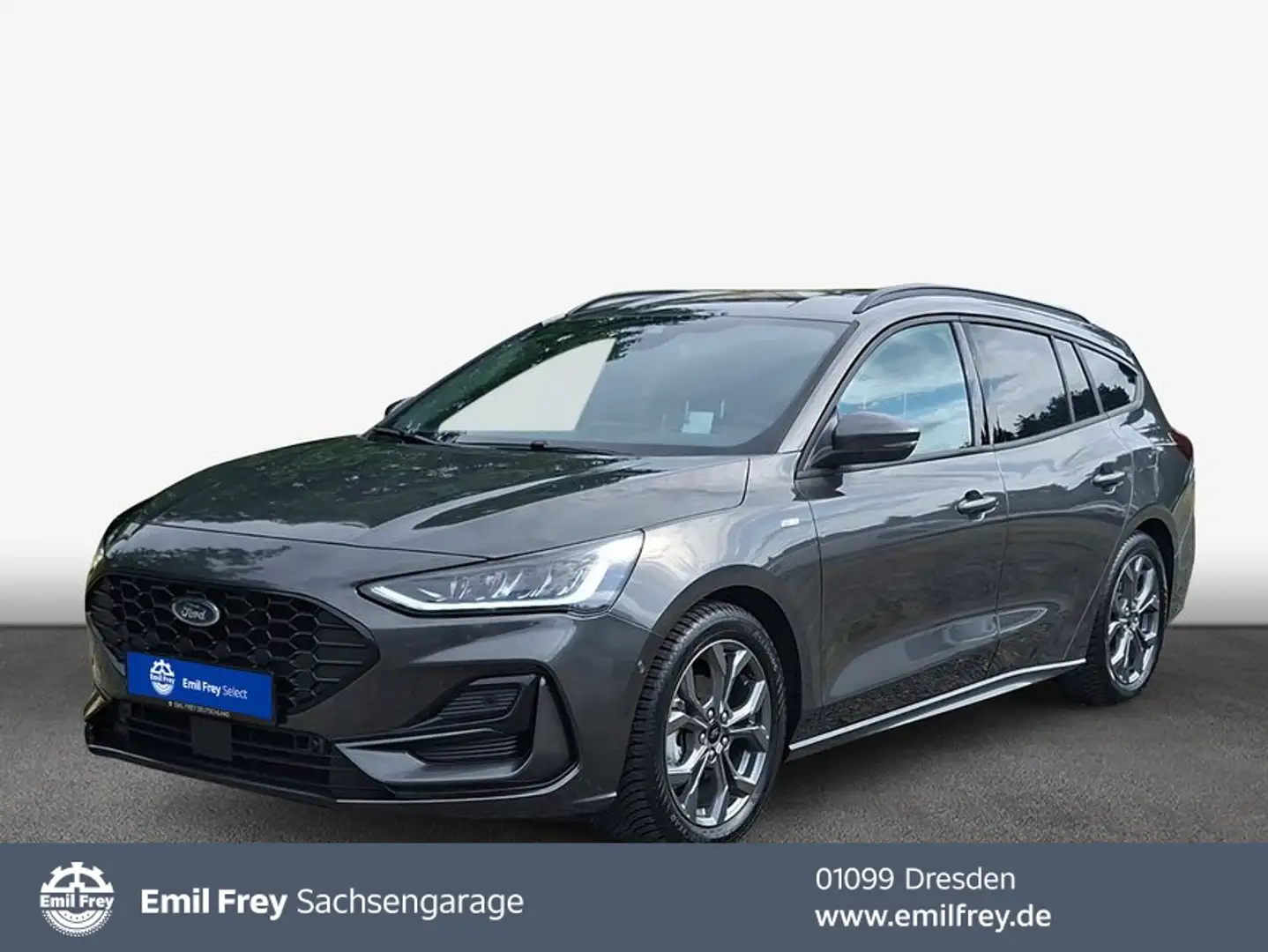 Ford Focus Turnier 1.0 EcoBoost Hybrid Aut. ST-LINE X Gris - 1