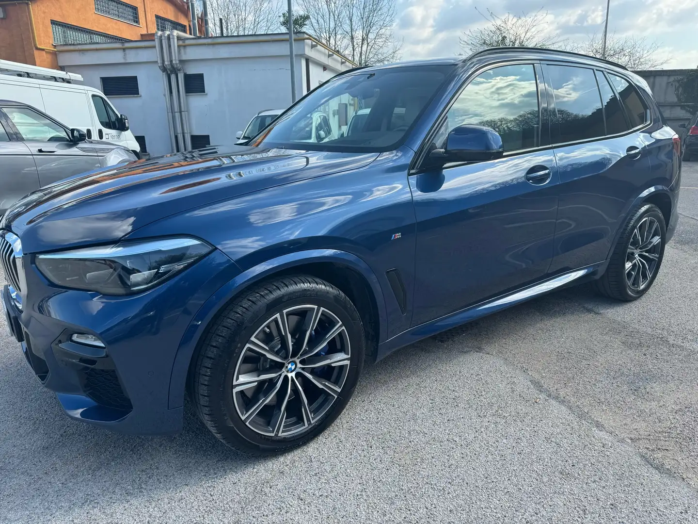 BMW X5 xdrive30d Msport auto Blu/Azzurro - 2