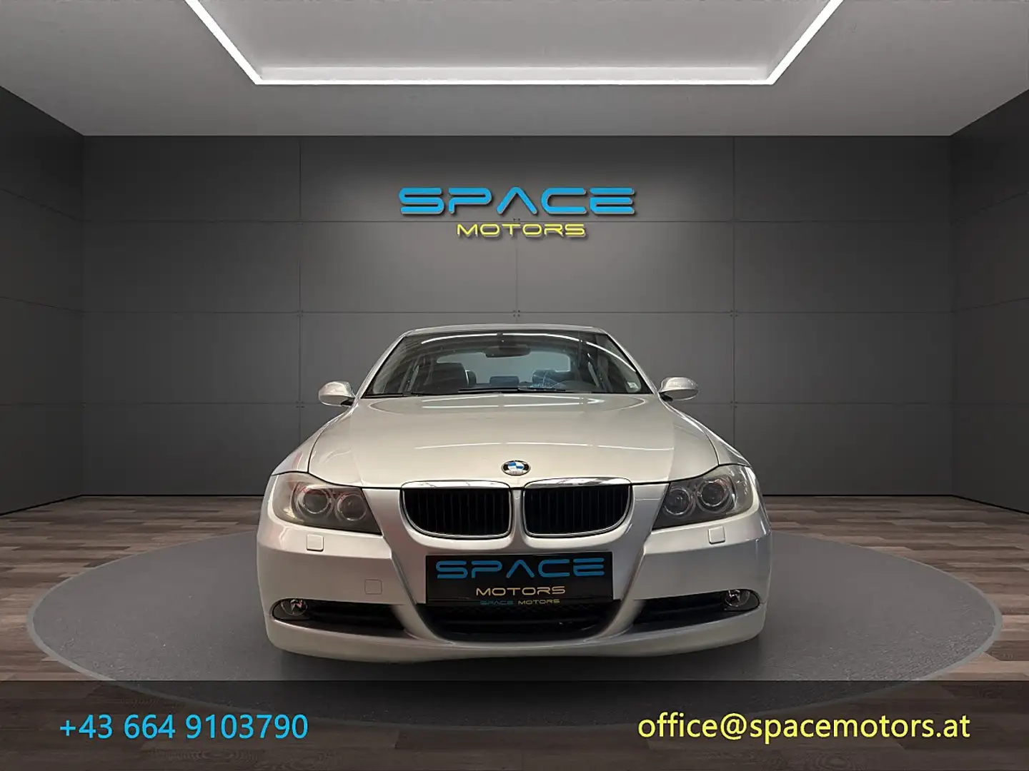BMW 320 d Aut. Silber - 2