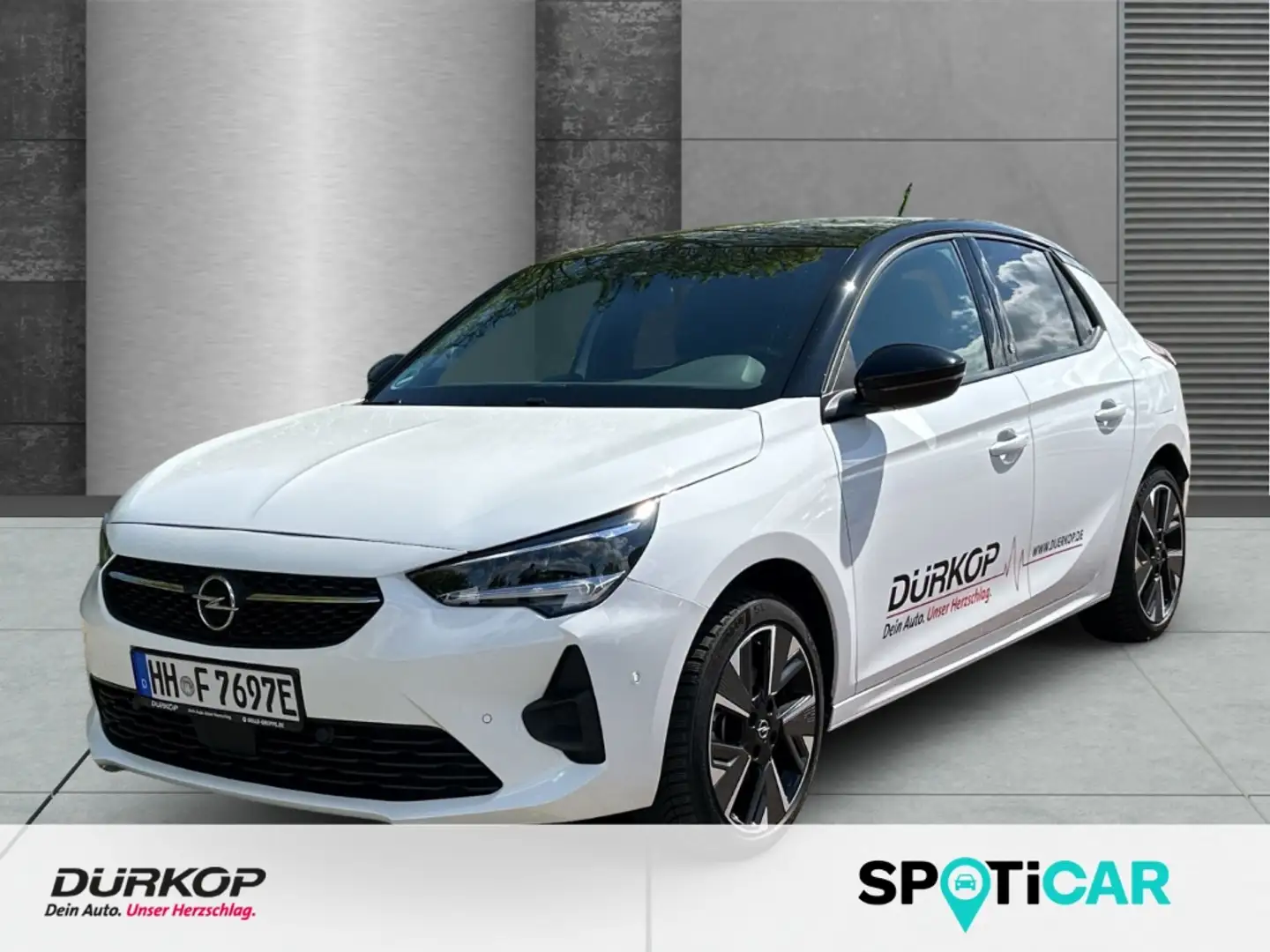 Opel Corsa-e GS Navi LED Apple CarPlay Android Auto Klimaautom Wit - 1