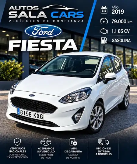 Ford Fiesta 1.1 Ti-VCT Trend 5p 2019