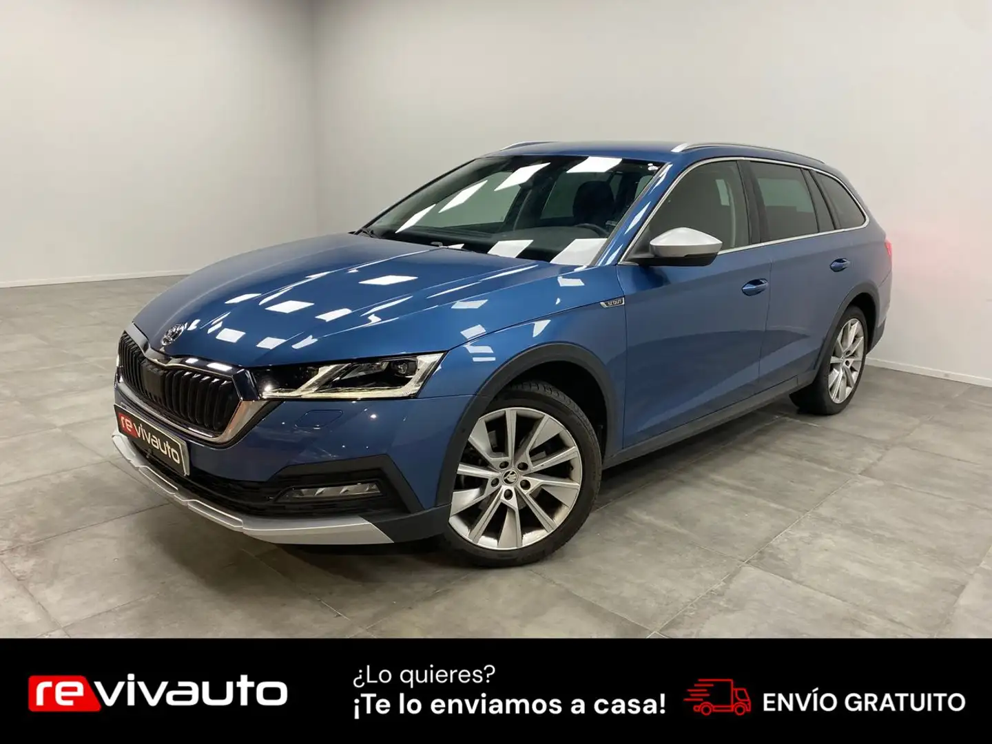 Skoda Octavia Combi 2.0TDI Scout 110kW DSG 4x4 Azul - 2