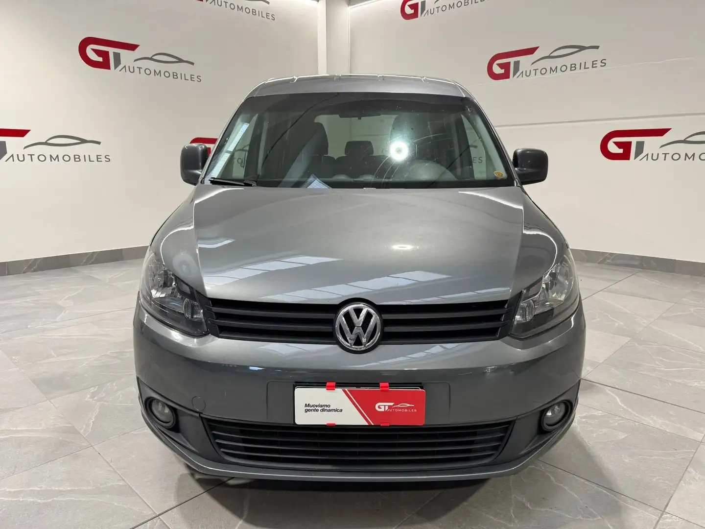 Volkswagen Caddy VW CADDY 1.6 TDI 102 CV 5 POSTI CLIMA Grigio - 2