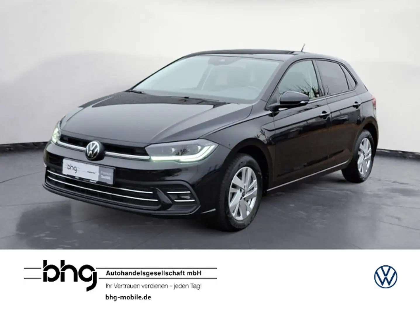 Volkswagen Polo 1.0 TSI OPF DSG Style MatrixLED Navi connec Schwarz - 1