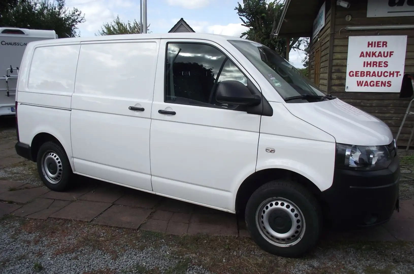 Volkswagen T5 Transporter Kasten-Kombi 1. Hand Weiß - 2