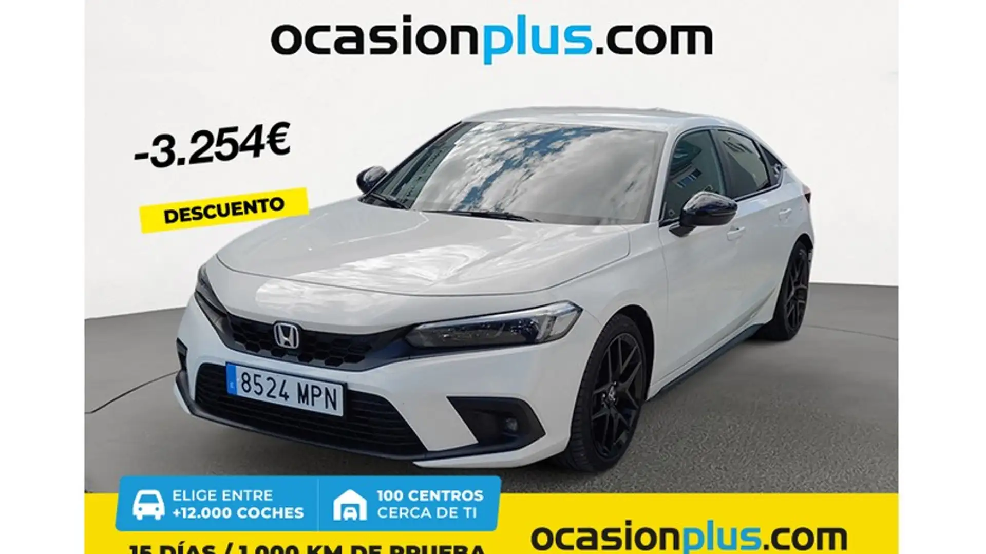 Honda Civic 2.0 i-MMD Sport Blanco - 1