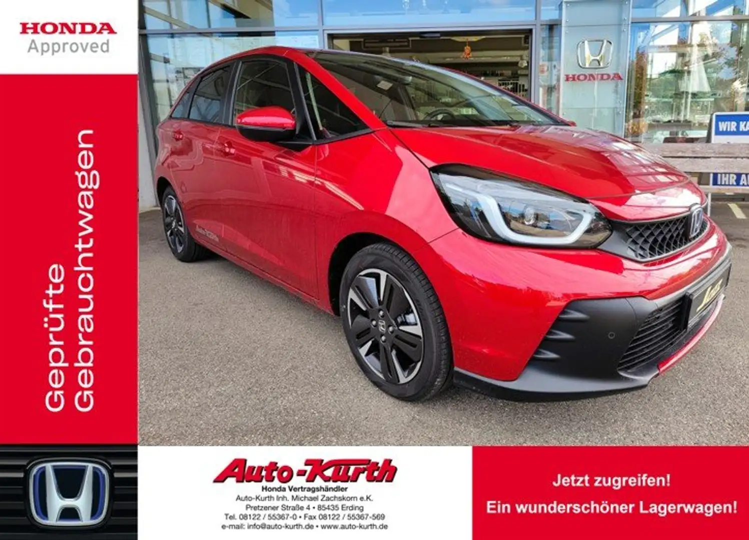 Honda Jazz Jazz e:HEV 1.5 i-MMD Hybrid Advance -Navi-PDC Rot - 1