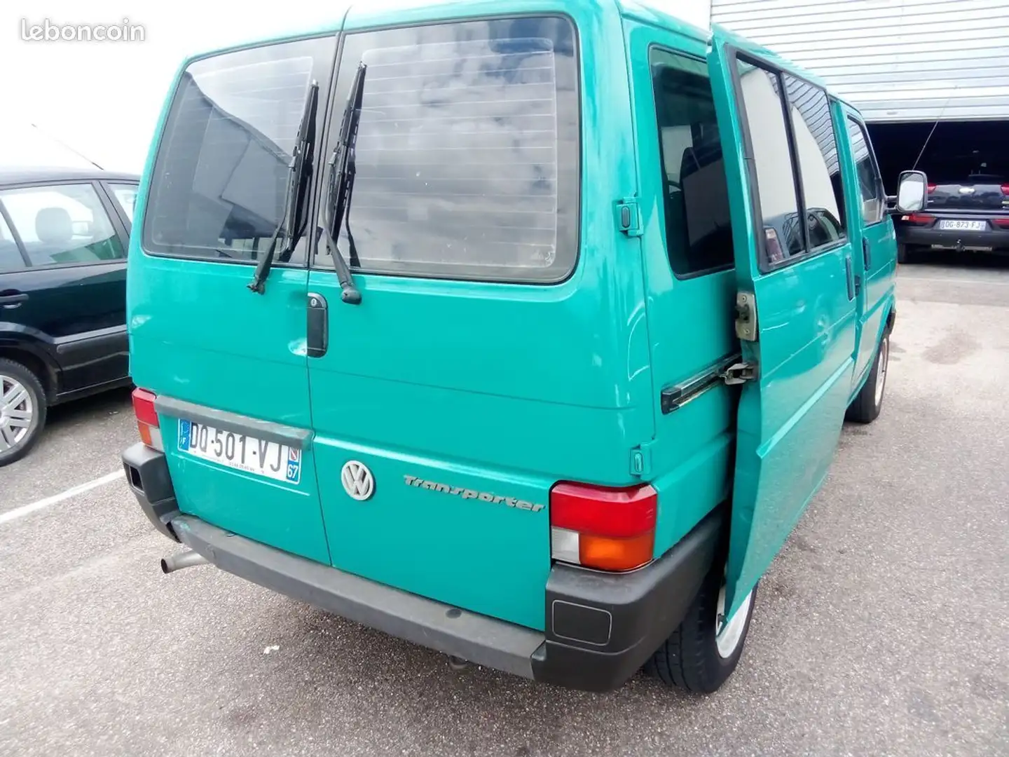 Volkswagen T4 vag transporteur 9 places 1995 tbe ct ok reprise Verde - 2
