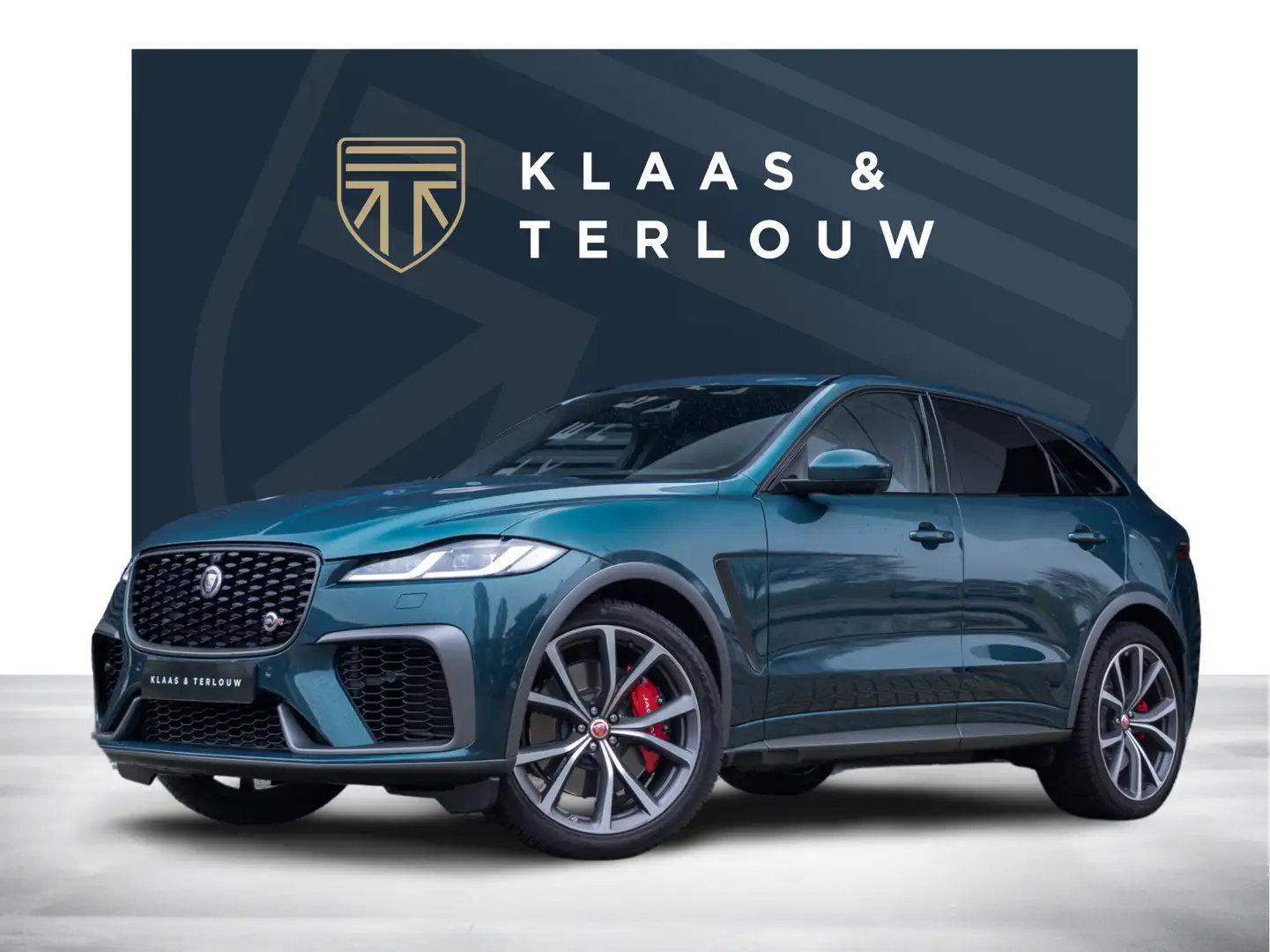 Jaguar F-Pace 5.0 P550 V8 SVR Supercharged / Panoramadak / Merid Yeşil - 1